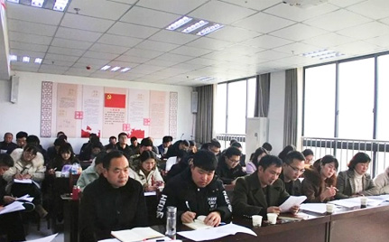 52人参加了这场“亳州智慧党建云平台”建设推进会